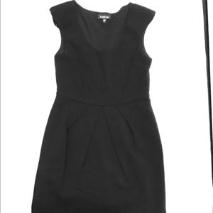 Black cocktail dress